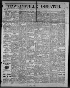 The Hawkinsville dispatch, 1876 November 2