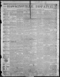 The Hawkinsville dispatch, 1876 November 9