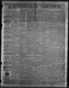 The Hawkinsville dispatch, 1877 March 15