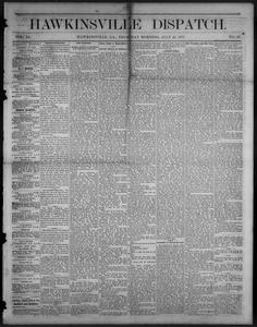 The Hawkinsville dispatch, 1877 July 19