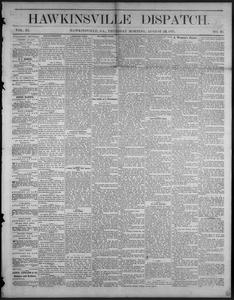 The Hawkinsville dispatch, 1877 August 23