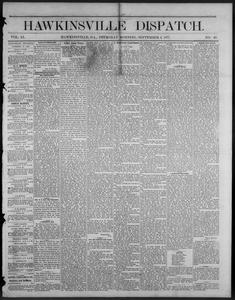 The Hawkinsville dispatch, 1877 September 6