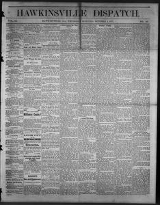 The Hawkinsville dispatch, 1877 October 4