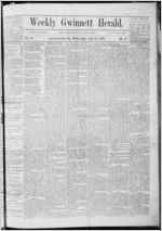 Weekly Gwinnett herald, 1872 July 10