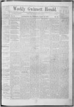 Weekly Gwinnett herald, 1872 August 14