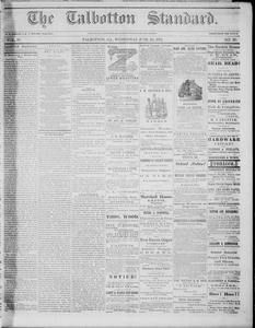 The Talbotton standard, 1873 June 25
