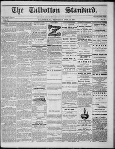 The Talbotton standard, 1874 April 22