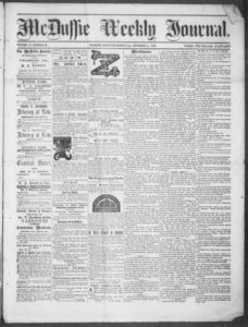 McDuffie weekly journal, 1872 December 4
