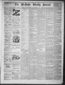 McDuffie weekly journal, 1873 September 3