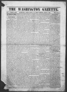 The Washington gazette, 1866 August 3