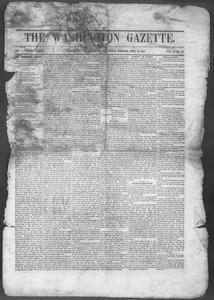 The Washington gazette, 1867 April 19