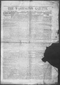 The Washington gazette, 1868 July 10