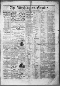 The Washington gazette, 1870 September 16