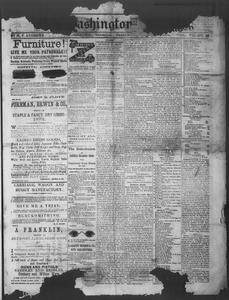 The Washington gazette, 1872 October 18