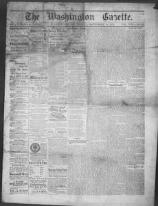 The Washington gazette, 1873 September 26
