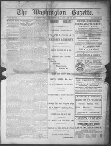 The Washington gazette, 1875 January 29
