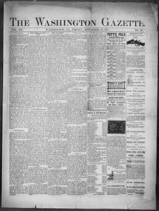 The Washington gazette, 1877 November 16