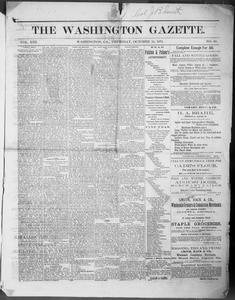 The Washington gazette, 1878 October 10