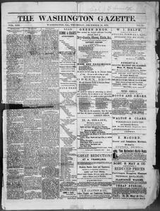 The Washington gazette, 1878 December 19