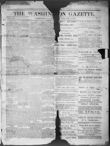 The Washington gazette, 1879 January 16
