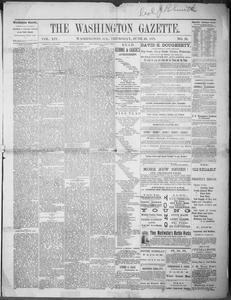 The Washington gazette, 1879 June 26