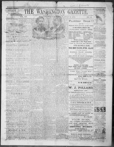 The Washington gazette, 1880 July 16