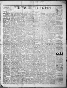 The Washington gazette, 1880 July 30