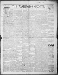 The Washington gazette, 1880 August 20