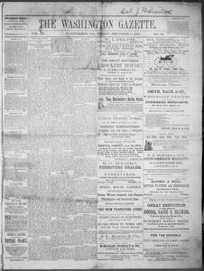 The Washington gazette, 1880 December 3