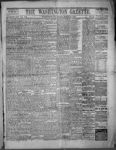 The Washington gazette, 1884 March 21