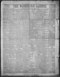 The Washington gazette, 1884 July 4