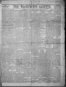 The Washington gazette, 1884 July 11