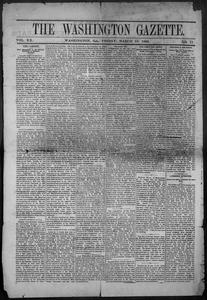The Washington gazette, 1885 March 13