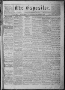 The Expositor, 1872 September 7