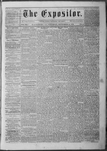 The Expositor, 1872 September 14