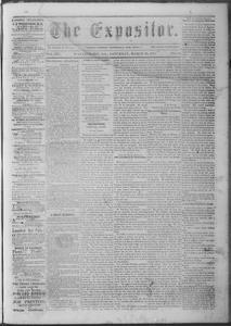 The Expositor, 1873 March 29