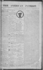 The American patriot, 1812 April 28