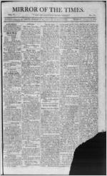 Mirror of the times, 1812 January 13