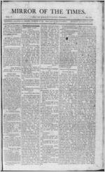 Mirror of the times, 1812 October 19