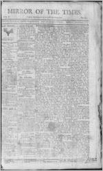 Mirror of the times, 1813 January 25