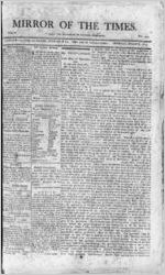 Mirror of the times, 1813 March 8