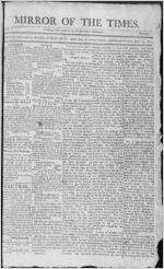 Mirror of the times, 1813 July 10