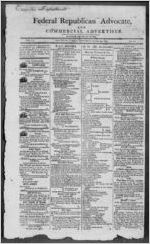 Federal republican advocate, and commercial advertiser, 1807 October 29
