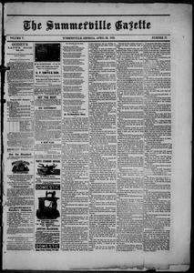 The Summerville gazette, 1878 April 25