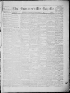 The Summerville gazette, 1880 March 11