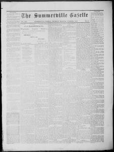 The Summerville gazette, 1881 October 6