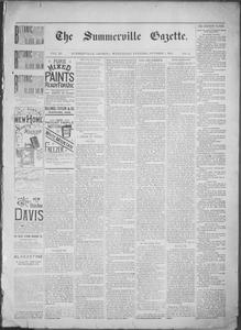 The Summerville gazette, 1884 October 1