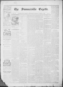 The Summerville gazette, 1884 October 22