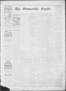 The Summerville gazette, 1884 November 12