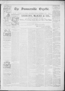 The Summerville gazette, 1884 December 10